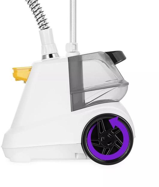 Отпариватель напольный Kitfort КТ-9155 2200Вт белый/черный фото 2