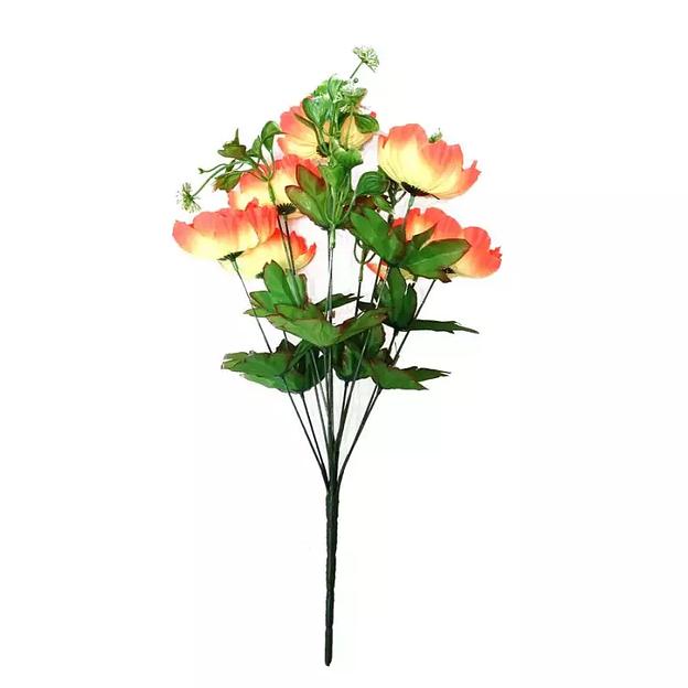 Букет пионов 7 голов с зеленью 44см 425-725 фото 1