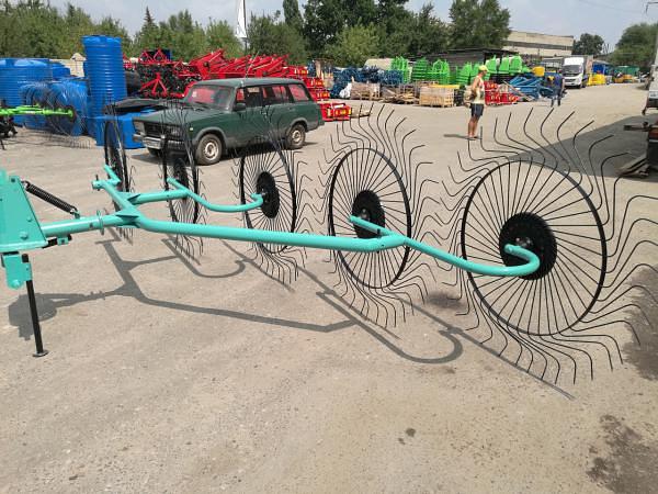 Грабли-ворошилки 5 колес фото 1