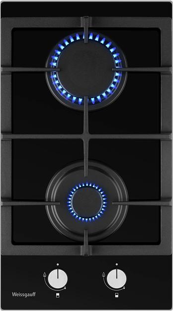 Газовая варочная поверхность Weissgauff HGG 320 BGL черный фото 1