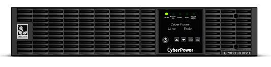 ИБП CyberPower OL2000ERTXL2U, Rackmount, Online, 2000VA/1800W, 8 IEC-320 С13, 1 IEC C19 розеток, USB&Serial, RJ11/RJ45, SNMPslot, LCD дисплей, Black, 0.5х0.8х0.2м., 38кг. CyberPower OL2000ERTXL2U фото 3