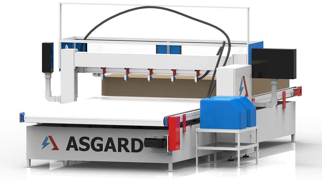 Станок Asgard RGD20 для склейки матрасов фото 1