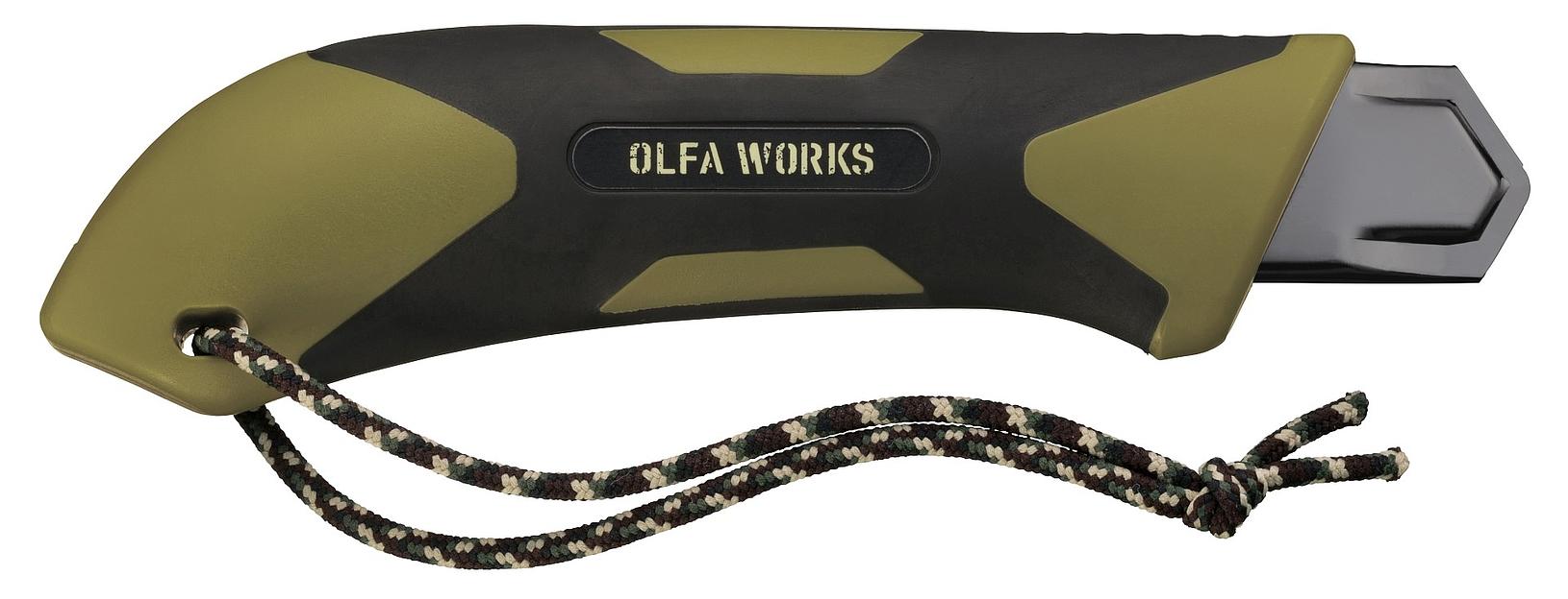 OLFA WORKS FS1 FIELD SAW компактная пила японского типа со сменным пильным полотном (OW-FS1-OD) фото 3