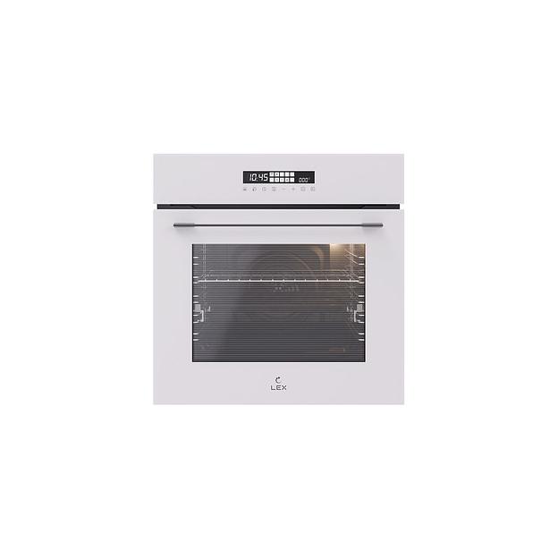 Духовой шкаф LEX EDS 1000 WH, белый/серебристый фото 1