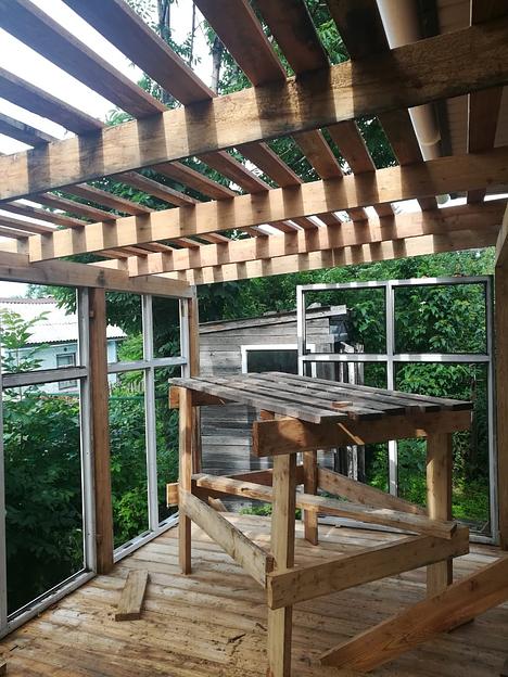 Установка на блочных фундаментов фото 1