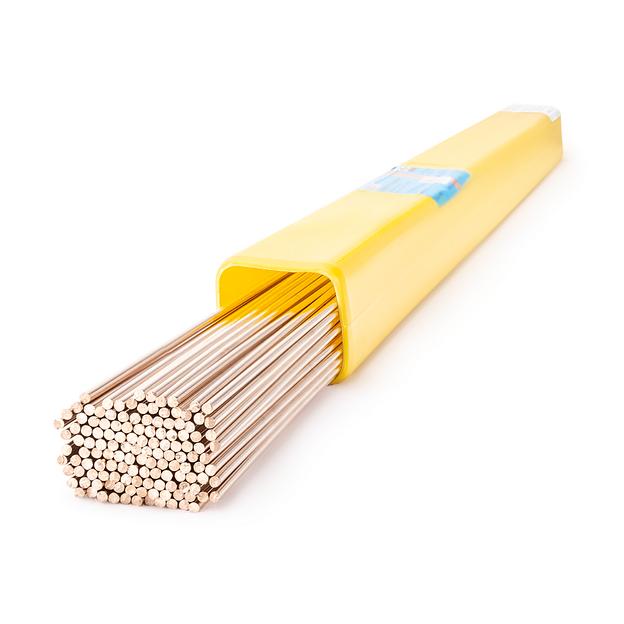 Присадочный пруток для сварки CuSi3 2,4мм 1000мм Foxweld 5175 фото 1