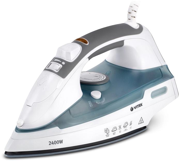 Утюг Vitek VT-1251 2400Вт синий фото 1