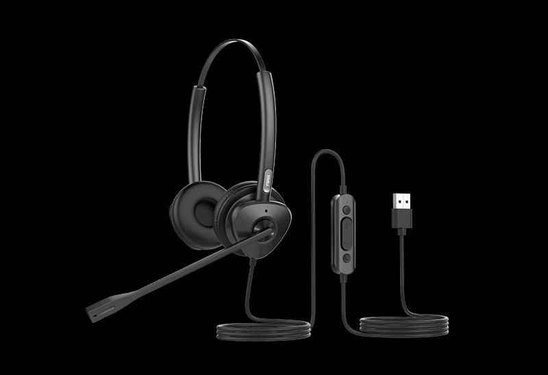 Гарнитура для ip телефонов Fanvil, HT302-U, стерео, HD звук, USB (HT302-U) фото 2