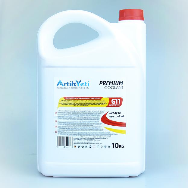 ArtikYeti Antifreeze Euro Premium G11 красный 10кг фото 4