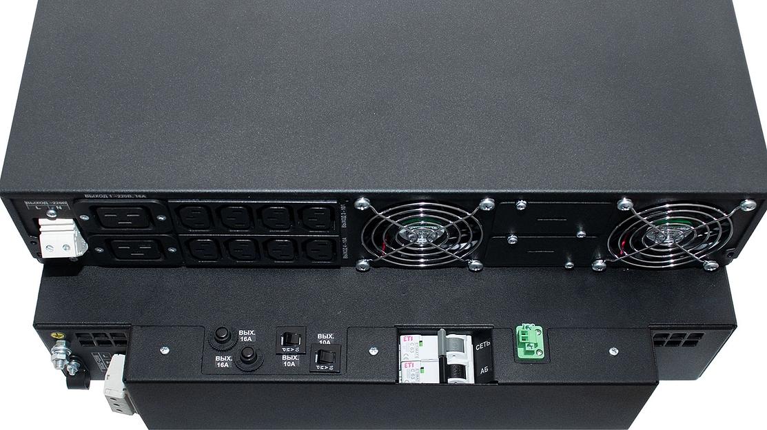 Источник бесперебойного питания Штиль STR1110SL 8000Вт 10000ВА черный фото 8