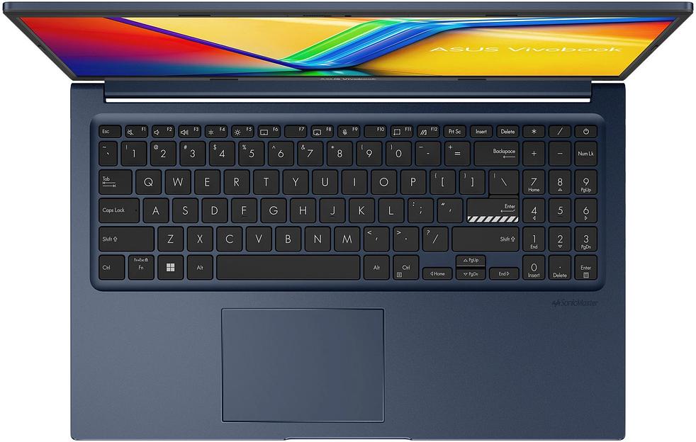 Ноутбук Asus Vivobook 15 X1504VA-BQ2879 Core i3 1315U 8Gb SSD512Gb Intel UHD Graphics 15.6" IPS FHD (1920x1080) без ОС blue WiFi BT Cam (90NB10J1-M03B10) фото 8