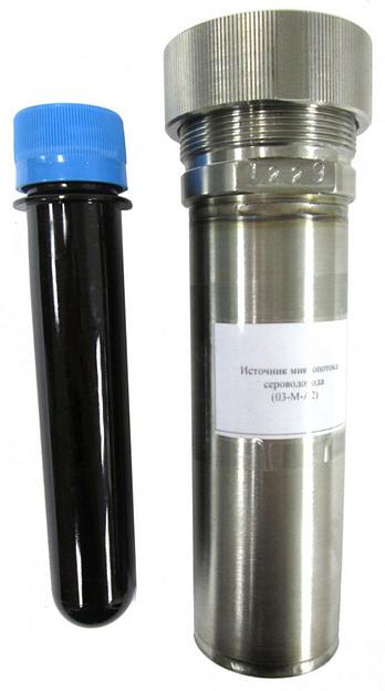 ИМ09-М-А2 ИБЯЛ.418319.013-09 источник микропотока Cl2 (указывать производительность 2,7 либо 13,5 мкг/мин) фото 1