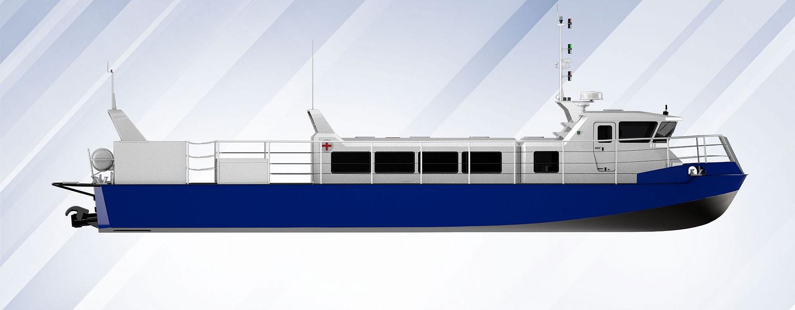 Катер КС-110.2 медицинский фото 2