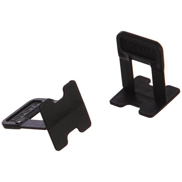 Зажим СВП Ворота 1,4мм чёрный 100шт пакет фото 1