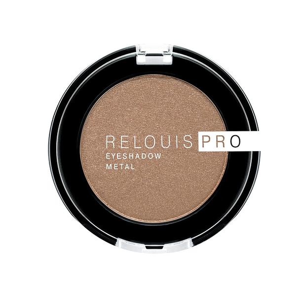 Relouis tени для век eyeshadow metal 54 amber фото 1