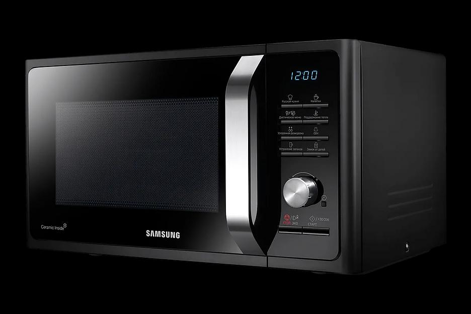 Микроволновая печь Samsung Samsung Electronics MS23F302TQK/BW фото 2