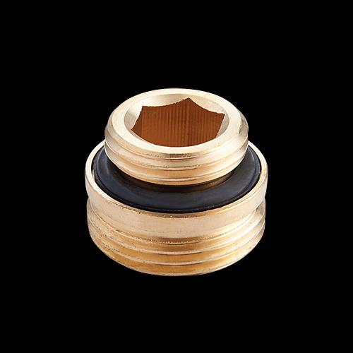 Переходник с прокладкой 1/2'х3/4' под конус для узлов вентильного типа фото 1