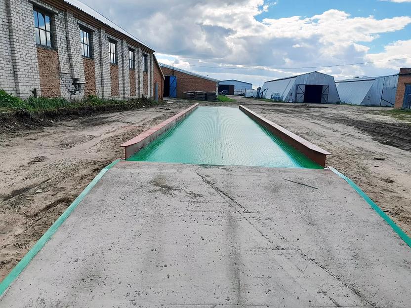 Автомобильные весы «АСП» 80 т 20 м на поверхности фото 1