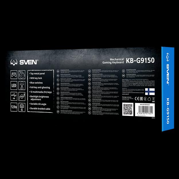 Механическая игровая клавиатура SVEN KB-G9150 (87кл., 12 Fn функций, подсветка) SVEN KB-G9150 (SV-017651) фото 8