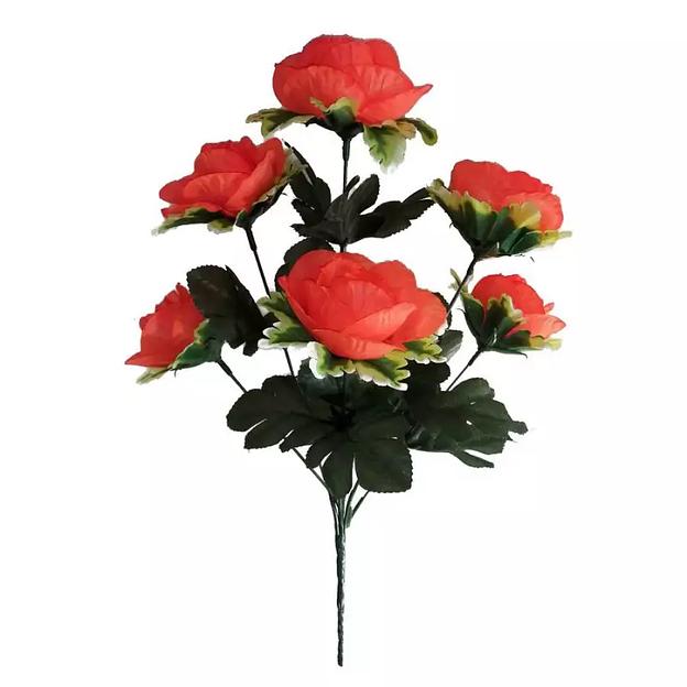 Букет роз 6 голов 34см 274-484 фото 2