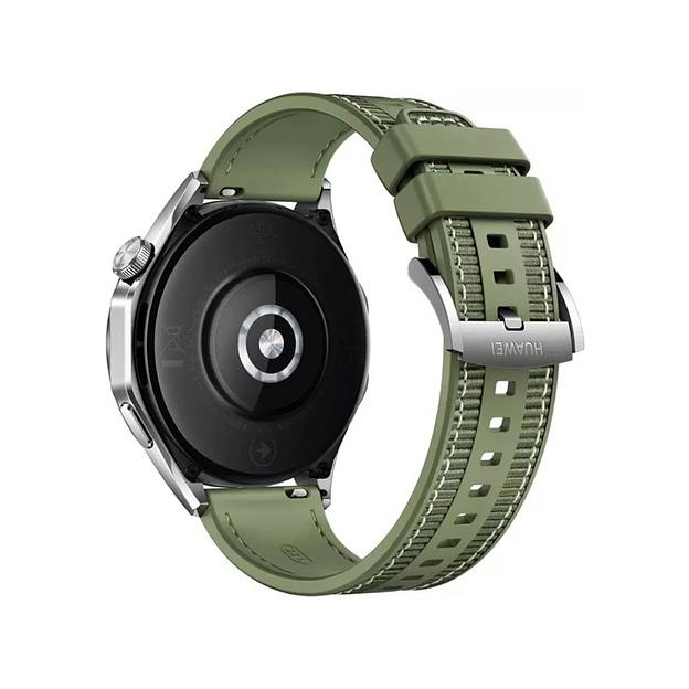 Смарт часы Huawei Watch GT 4 PNX-B19 46mm Green Woven Strap фото 3