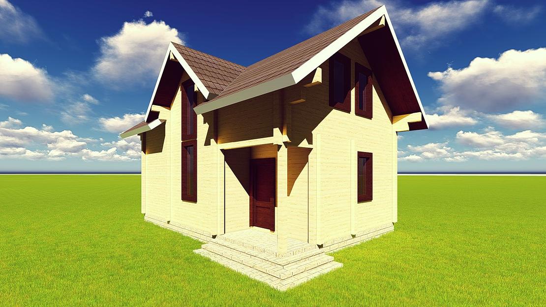 Проект дома ДБ-87-5 8,8x6 фото 5