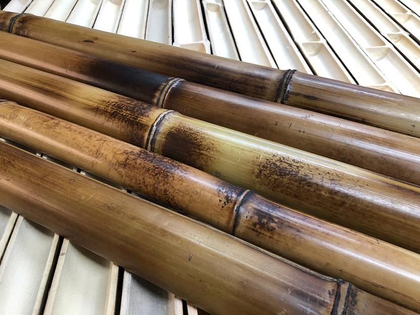 Половинка ствола бамбука, 3 м, хаотичный, опт фото 4