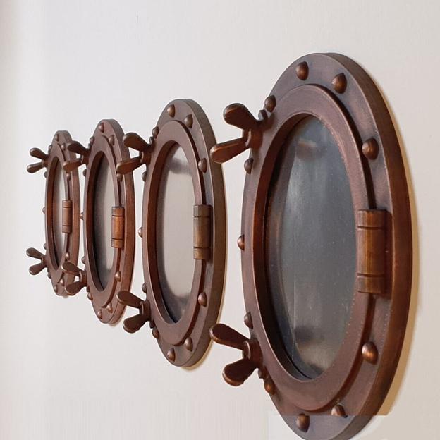 Зеркальное лофт панно Бригантина фото 1