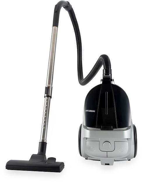 Пылесос Hyundai HYV-C2650 2200Вт черный/серебристый фото 2