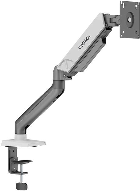 Кронштейн для мониторов ЖК Digma D-MM101 серый 17"-32" макс.9кг крепление к столешнице поворот и наклон фото 5