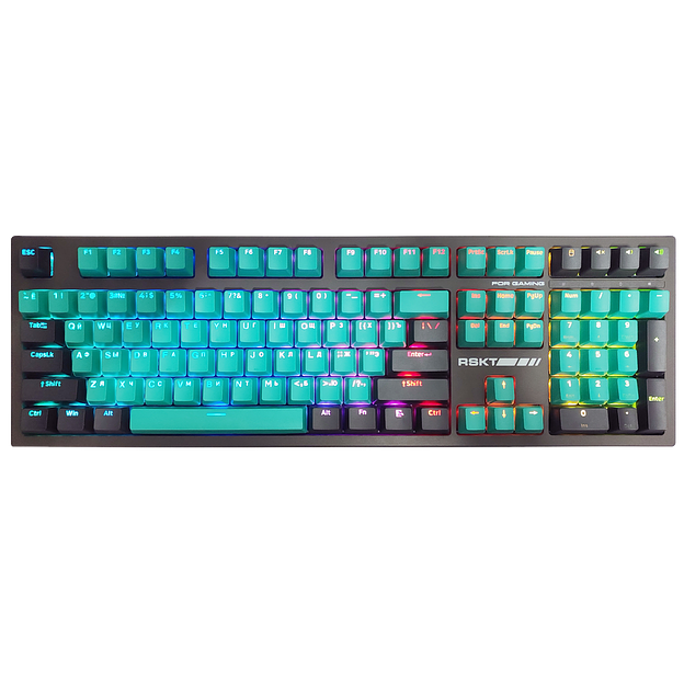 Клавиатура Raskat KM002 GREEN фото 1