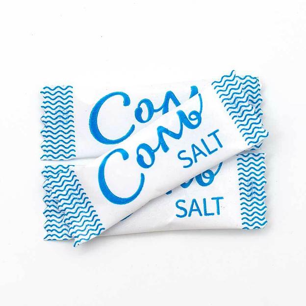 Соль в стиках 1 г в нейтральном исполнении (белый) фото 1
