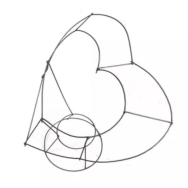 Каркас для корзины s2024v 58см фото 3