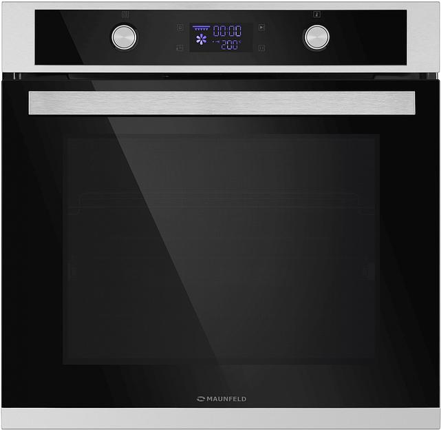 Духовой шкаф Электрический Maunfeld AEOH.749S черный/серебристый фото 1