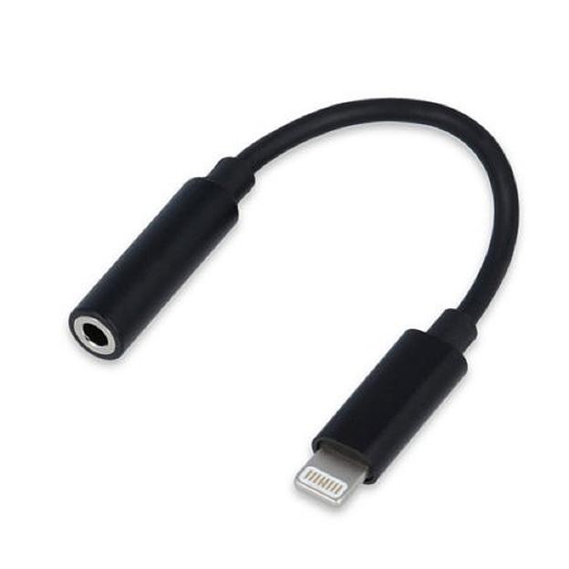 Cablexpert Переходник USB, Lightning/Jack3.5F, черный (CCA-LM3.5F-01) фото 1