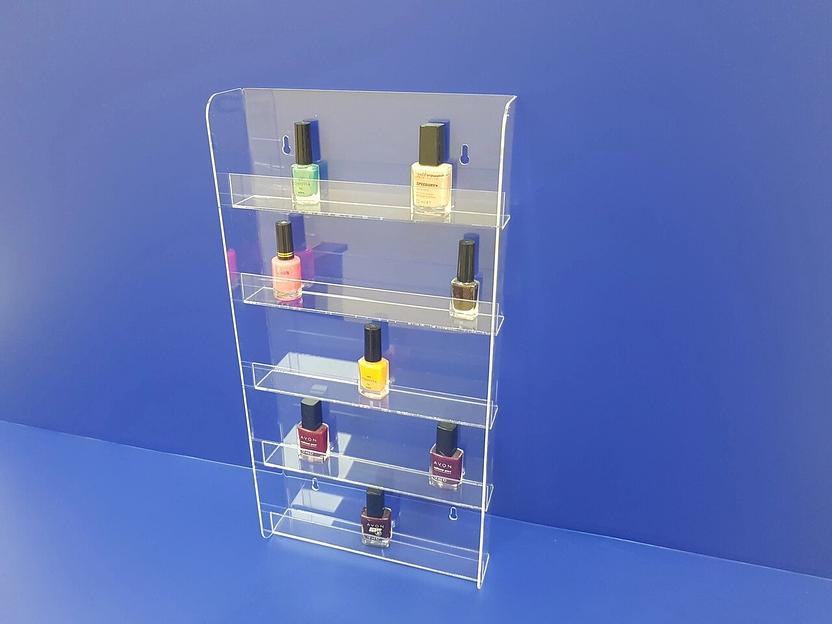 Полка для лаков подвесная маленькая. фото 1