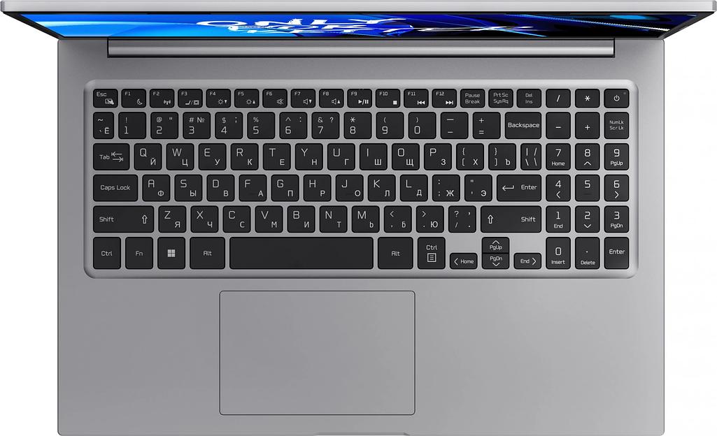 Ноутбук Maibenben M557 Ryzen 7 5825U 16Gb SSD512Gb AMD Radeon 15.6" IPS FHD (1920x1080) Linux silver WiFi BT Cam 4278mAh (M5571SF0LSRE1) фото 5