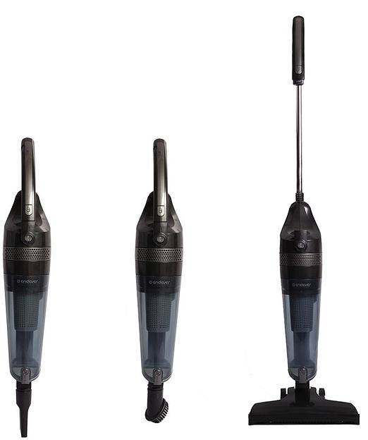 Пылесос ручной Endever SKYCLEAN VC-293 650Вт черный/серый фото 9