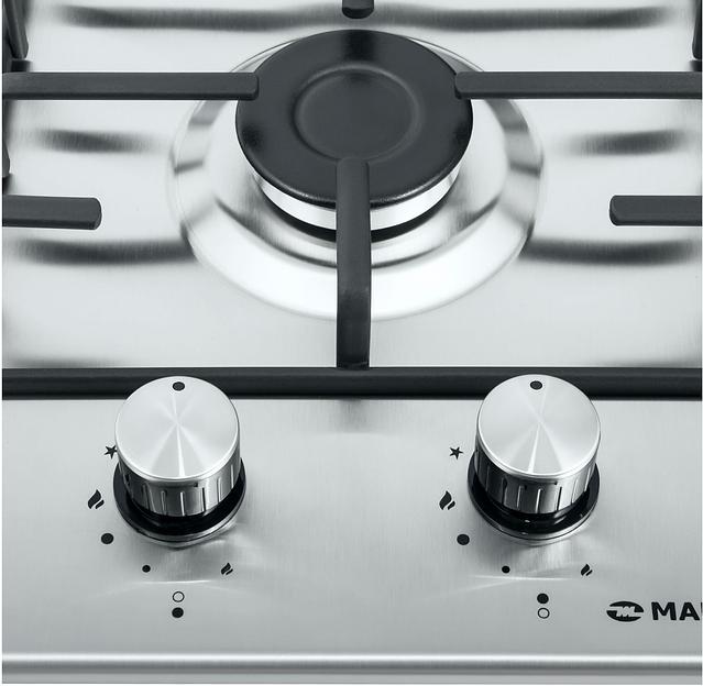 Газовая варочная поверхность Maunfeld EGHS.32.3ES/G нержавеющая сталь фото 5