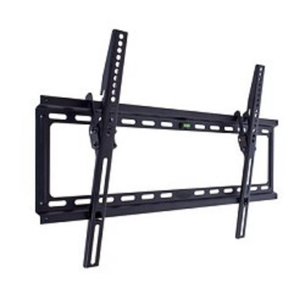 Kromax IDEAL-2 new black, наст. для TV 32"-90", max 55 кг, 1 ст св., нак. 0°-10°, от ст. 23 мм, max VESA 600x400 мм. фото 1