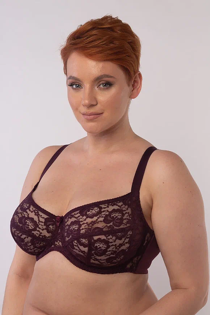Бюстгальтер АйЛайк модель № 777 цвет слива ОПТ фото 2