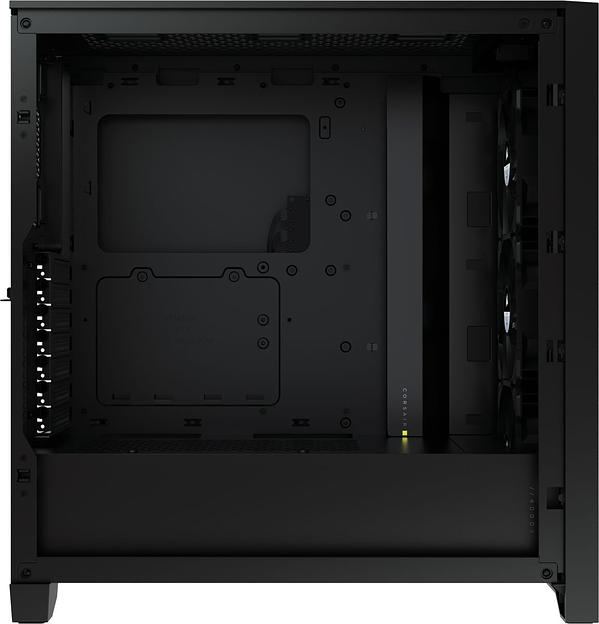 Корпус Corsair iCUE 4000X RGB чёрный без БП ATX 3x120mm 4x140mm 1xUSB3.0 audio bott PSU фото 7