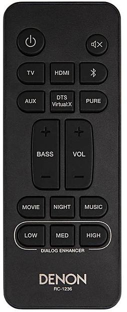 Саундбар Denon DHTS216BKE2 2.1 120Вт черный фото 5