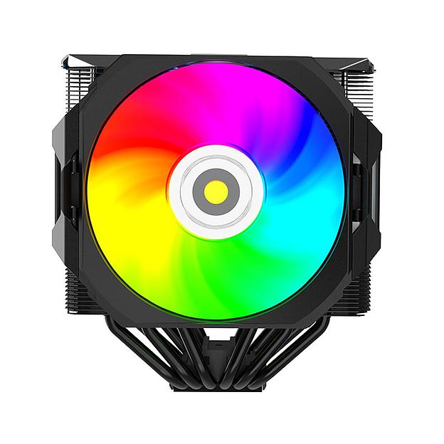 CPU COOLER i600-B, Two fans version
Product size?144*121*159mm
TDP?270W
Soldering technology CD texture
Application:
Intel?LGA115X?1200?1700?1366?2011
AMD?AM4?AM5
Retail фото 2