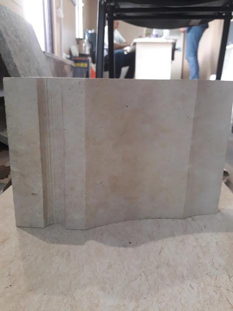 Наличник из травертина 1-2 слой, под заказ фото 3