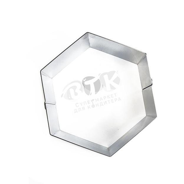 Форма-резак шестигранник 140х60 мм фото 2