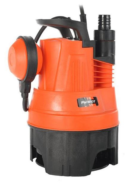 Садовый насос дренажный Patriot F 350 300Вт 5000л/час фото 2