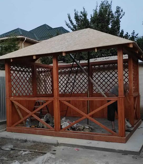 Беседка деревянная Derevo Style «Беседка № 2» фото 6