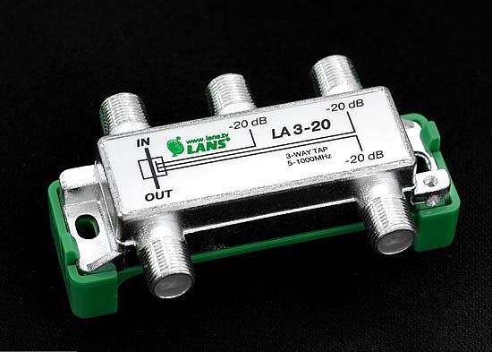 Ответвитель 3 отвода, 20 дБ фото 1