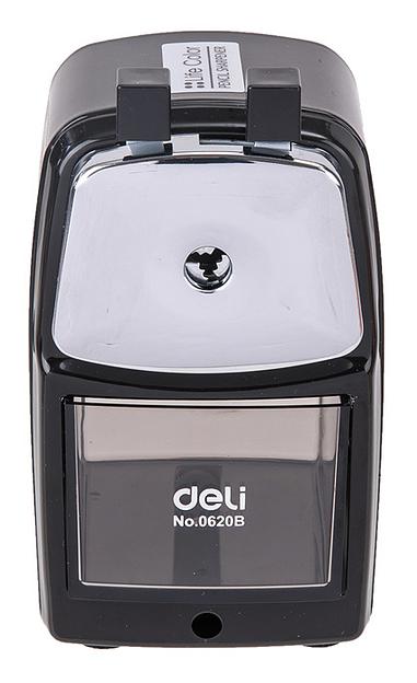 Точилка для карандашей механическая Deli E0620 1 отверстие ассорти фото 7